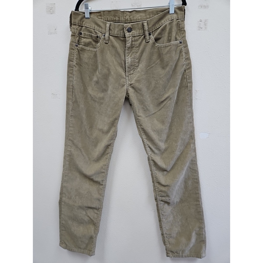 LEVIS  Corduroy Pants Men's 33x30 Tag Actual 33X 29 Straight Jeans